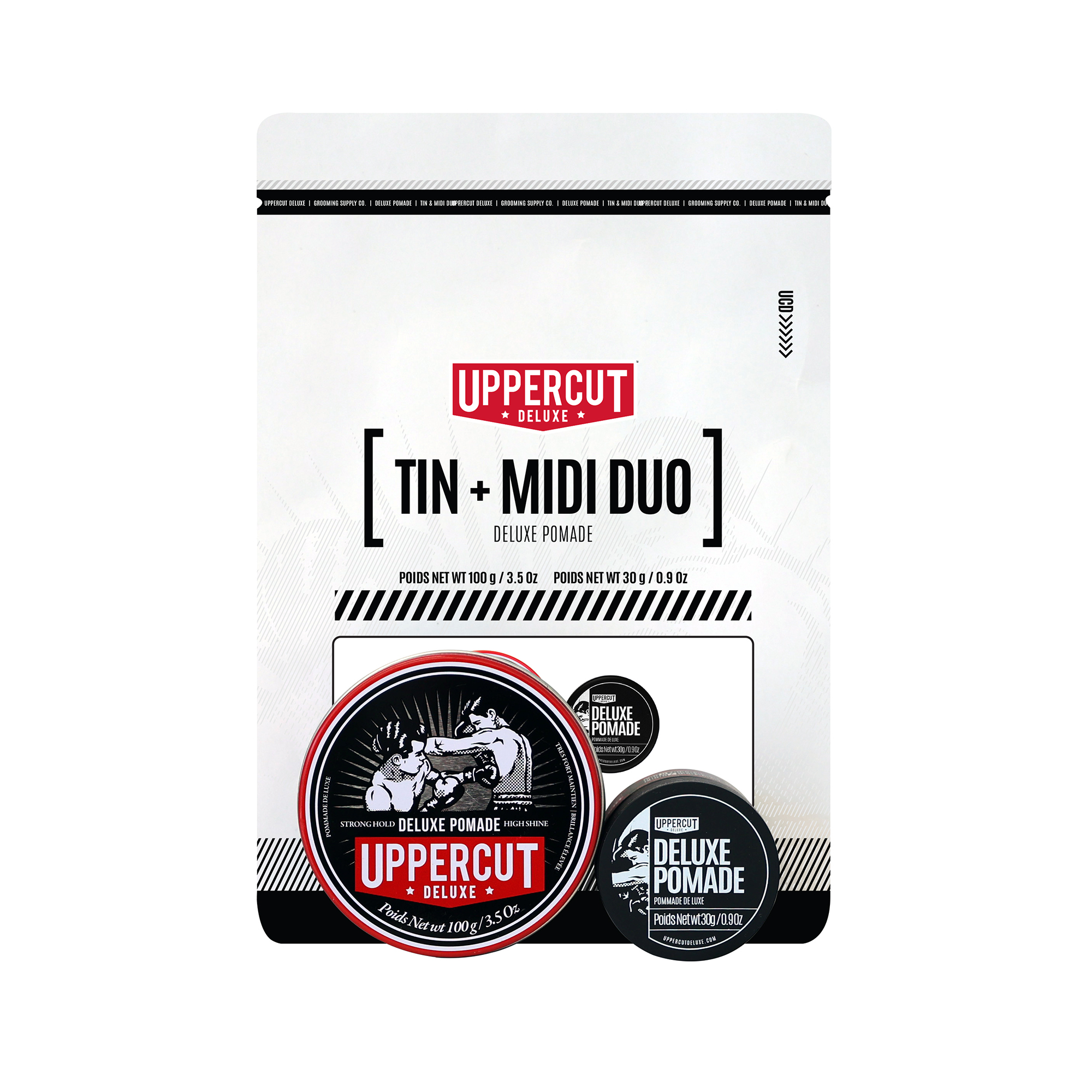 Комплект Uppercut Deluxe Matte Pomade / Deluxe Pomade + MIDI Duo - Image 3